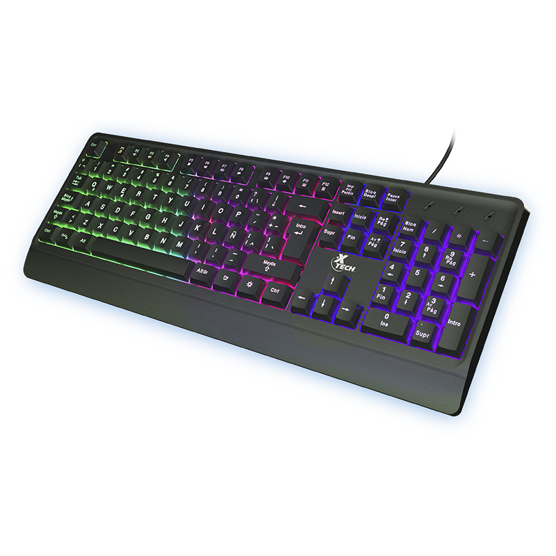 Xtech CHEVALIER XTK-505S - Teclado - retroiluminación