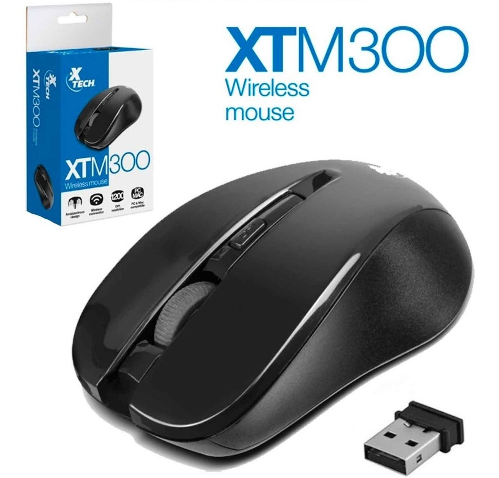 Xtech - Mouse - Infrared / 2.4 GHz