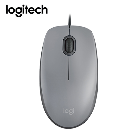 Logitech - Mouse - M110 Silent- Silver