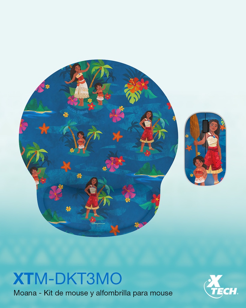 Xtech - XTM-DKT3MO - Mouse and mouse pad kit