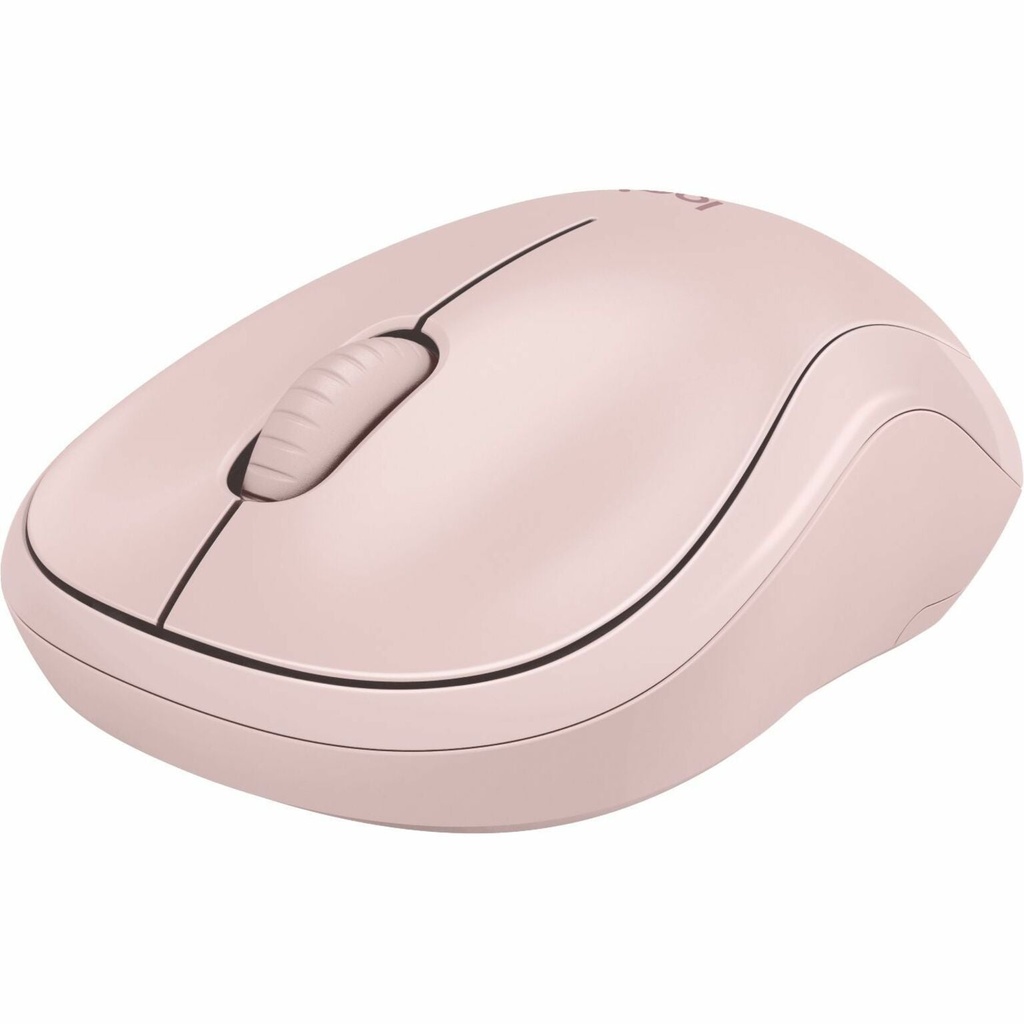 Logitech M240 Silent Bluetooth Mouse, Compact, Portable, Smooth Tracking, Rose - Ratón - 3 botones