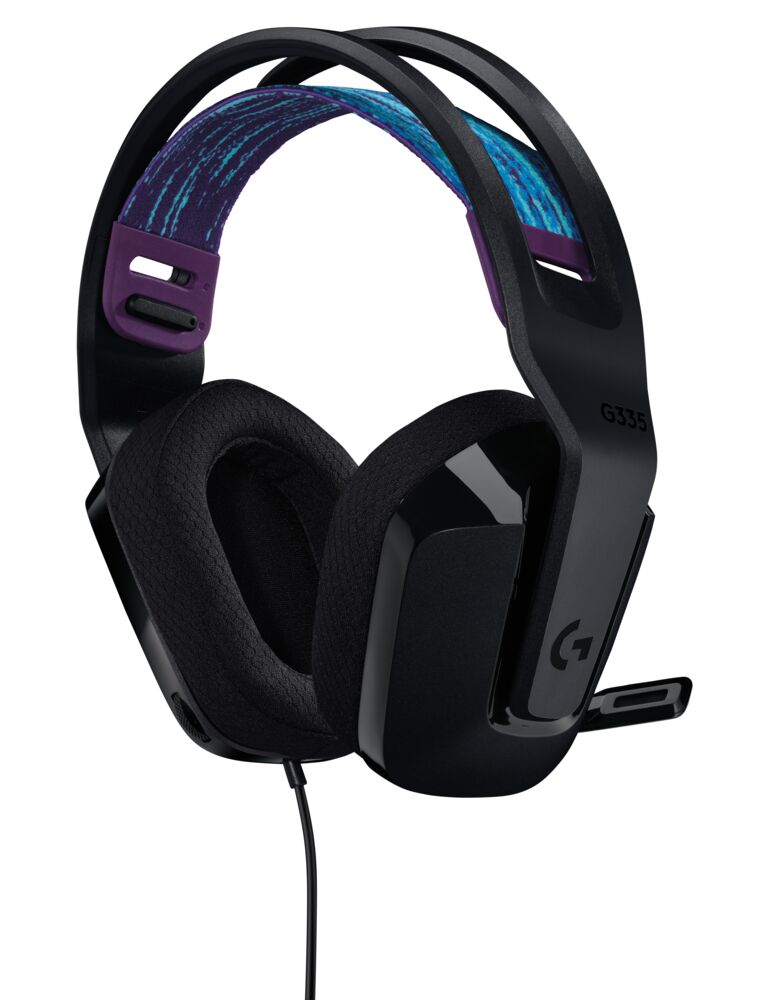 Logitech G G335 Alámbrico Gaming Diadema con micrófono - Audífono - tamaño completo