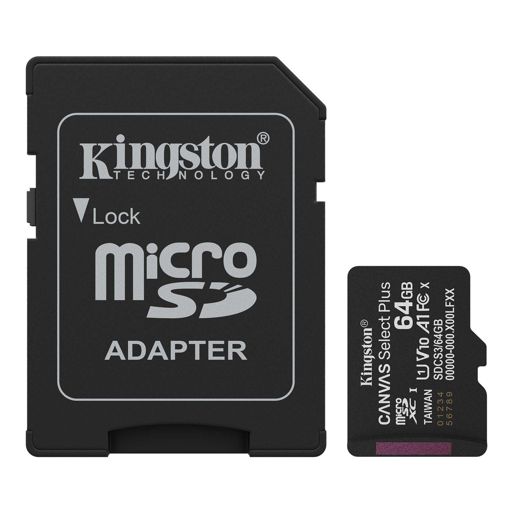 Kingston - Flash memory card - 64 Gb