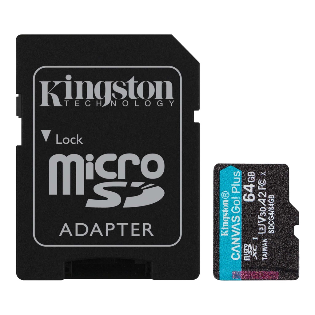 Kingston - Flash memory card - 64 Gb