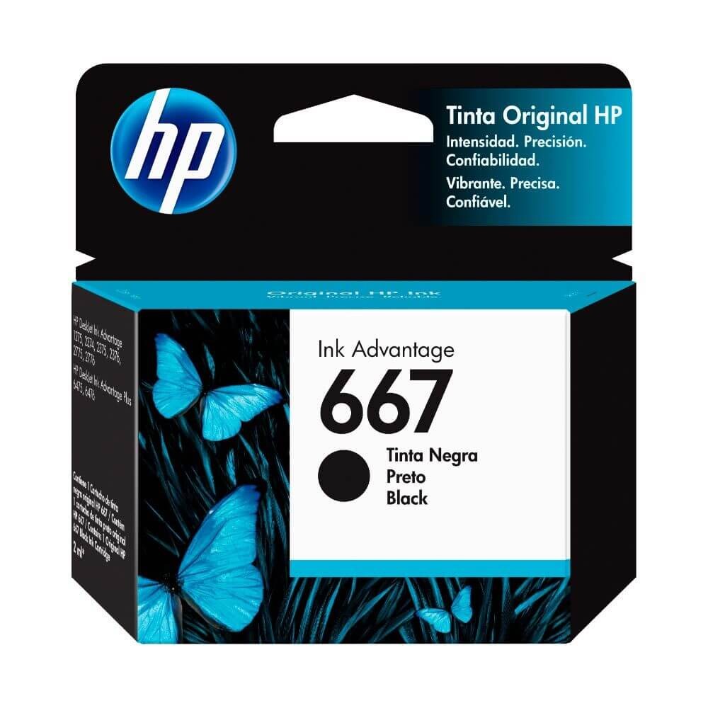HP - 667 - Cartucho de tinta