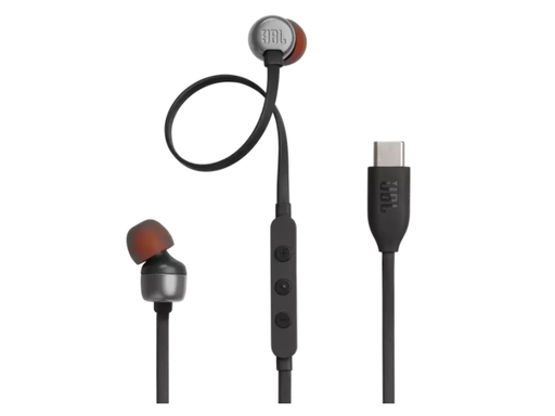 [JBLT310CBLKAM] JBL TUNE 310C - Audífonos internos con micro - supraaural