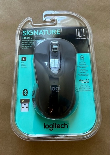 [910-006231] Logitech Signature M650 L - Ratón - tamaño completo