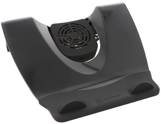 [KNS-110B] Klip Xtreme KNS-110B Notebook Stand / Cooling Station - Soporte para ordenador portátil - con concentrador USB de 4 puertos, ventilador de refrigeración