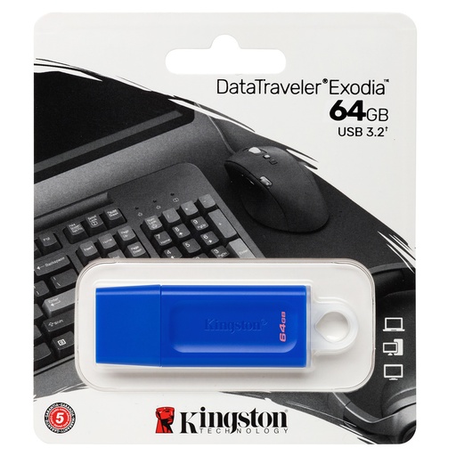 [KC-U2G64-7GB] Kingston DataTraveler - Unidad flash USB - USB 3.0
