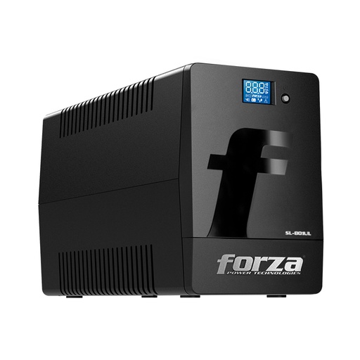 [SL-801UL] Forza UPS - Line - interactive SL-801UL- Smart UPS 800VA/480W 120V 6 Out & RJ45