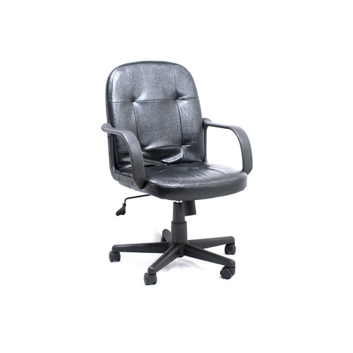[AM160GEN27] Executive Chair w/Arm Rest (Black)