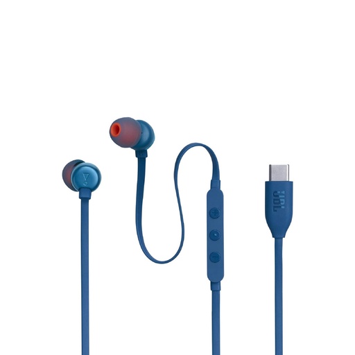 [JBLT310CBLUAM] JBL TUNE - 310C - Audífonos internos