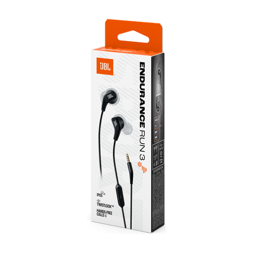 [JBLENDURRUN3BTBLAM] JBL - Headphones - Headphones Endurance Run 3 Bl