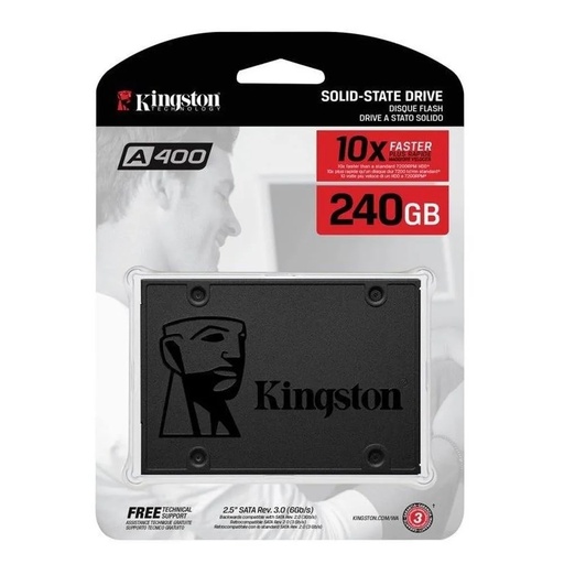 [SA400S37/240G] Disco SSD Kingston A400 240 Gb